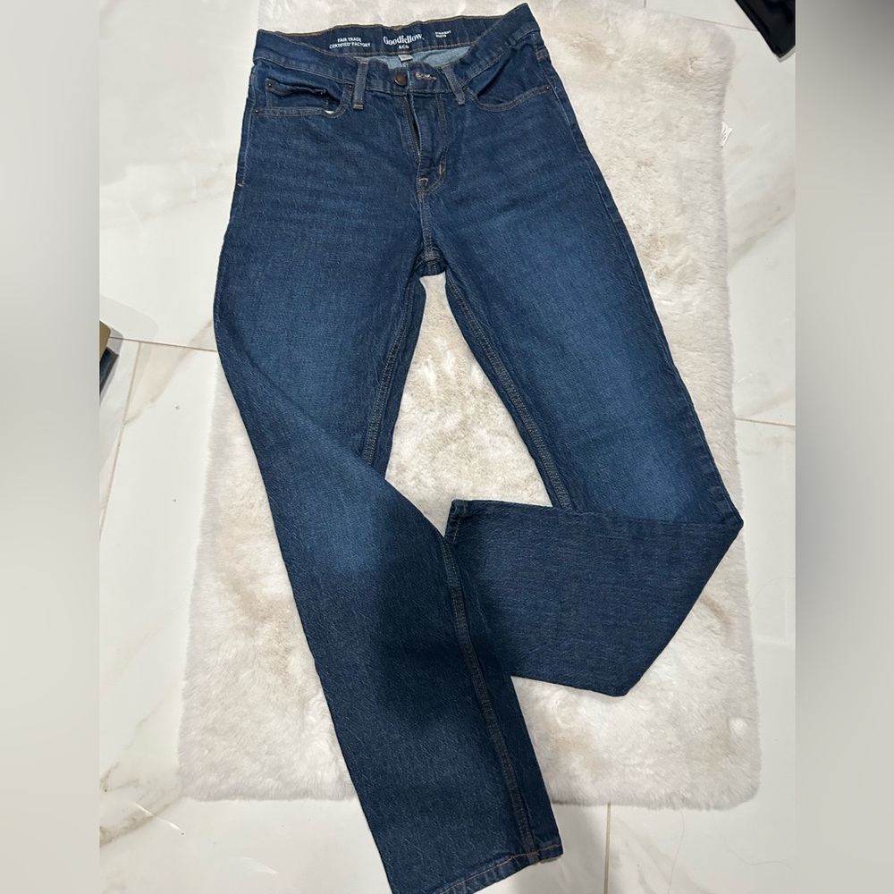Dark Blue Denim Jeans